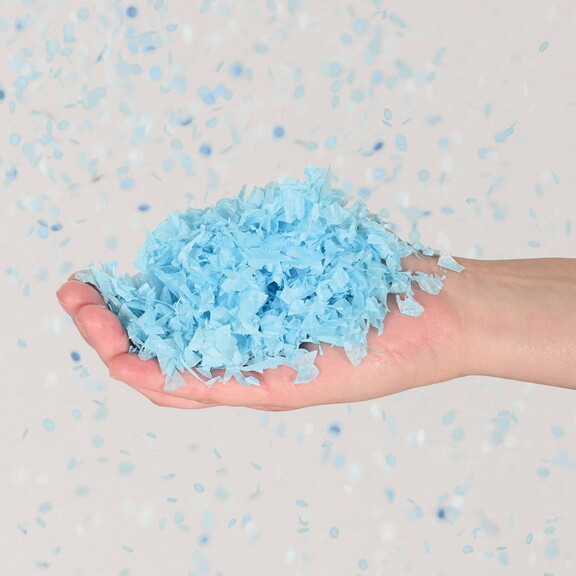 Beistle 59971 LB Tissue Confetti  lt blue