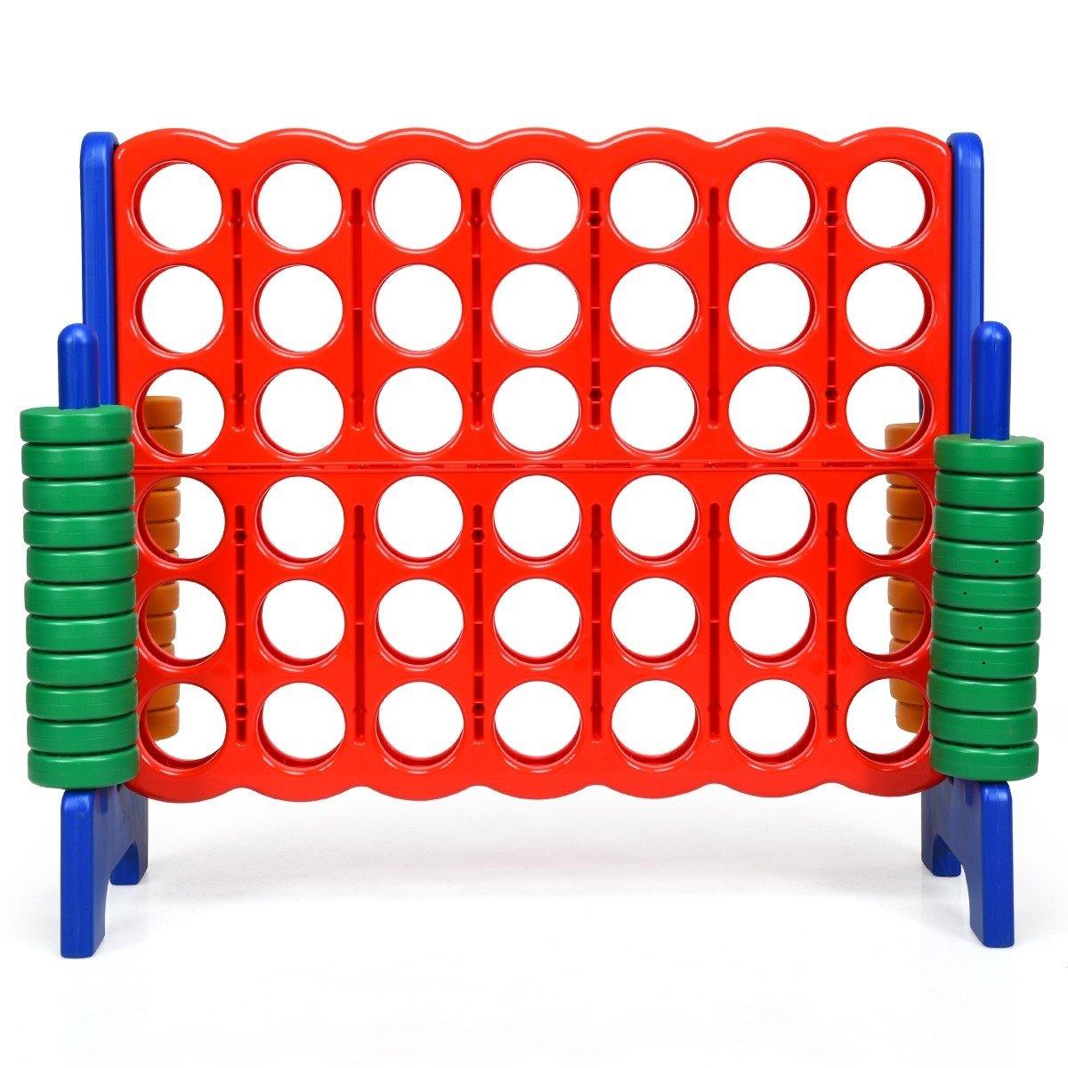 Costzon Giant 4-In-A-Row, Jumbo 4-to-Score Giant Games for Kids & Adults