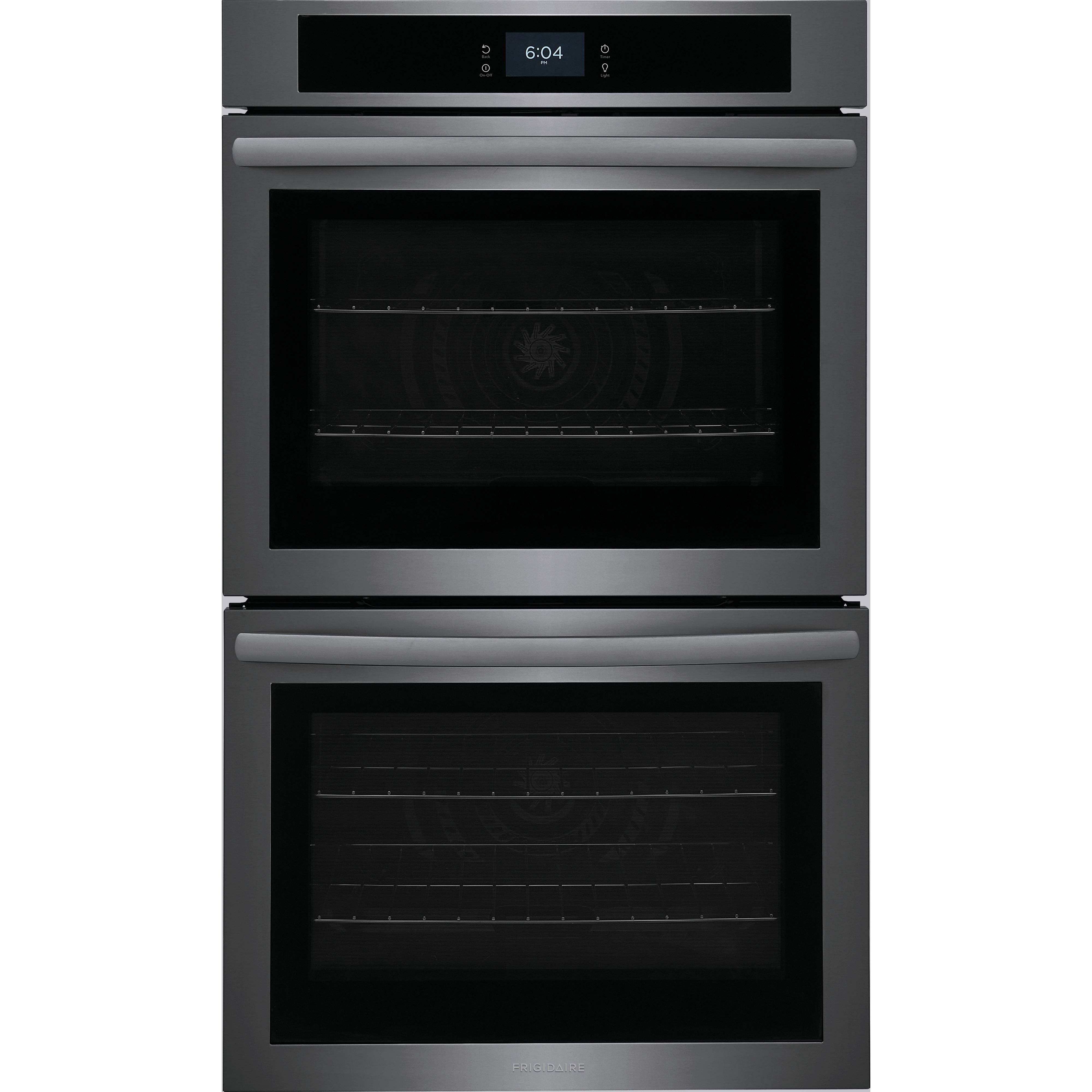 Frigidaire 30-inch Double Electric Wall Oven with Fan Convection FCWD3027AD