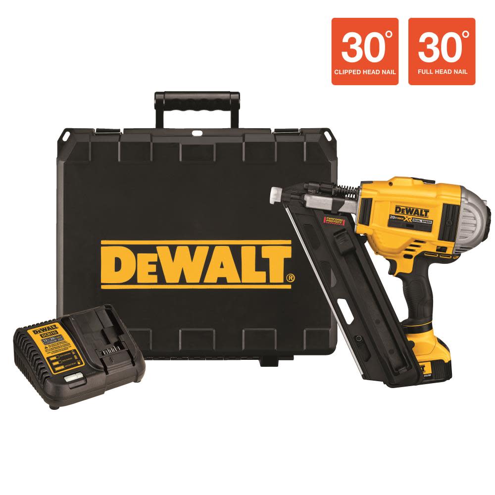 DCN692M1 ; 20V MAX* XR Lithium Ion Brushless Dual Speed Framing Nailer (DCN692M1) ;