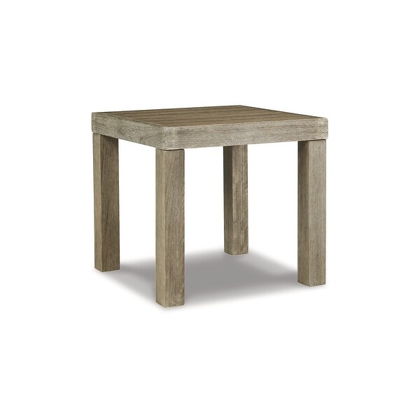 Signature Design by Ashley Silo Point Brown 3Piece Outdoor Occasional Table Package