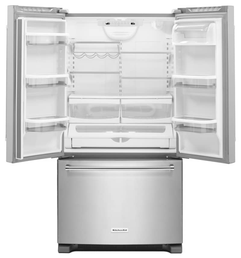 KitchenAid 20 Cu. Ft. Stainless Steel Counter-Depth French Door Refrigerator