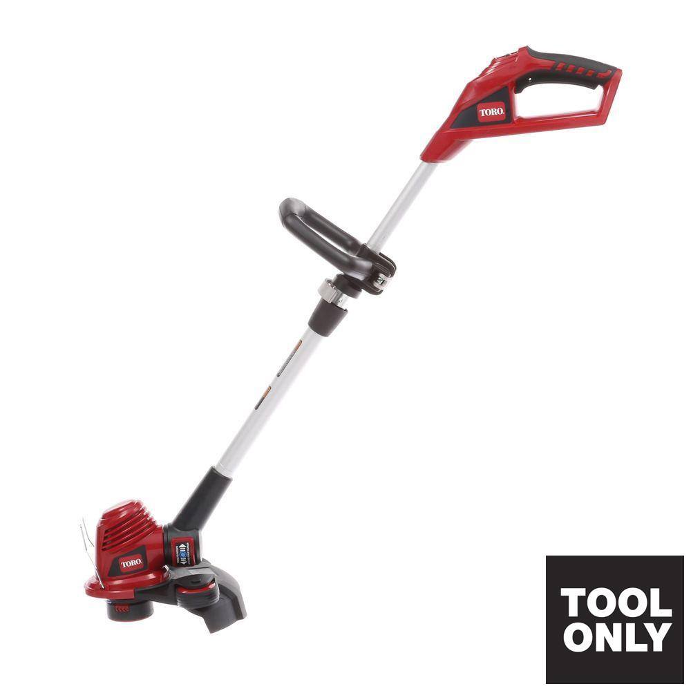 Toro 12 in. 20V Max Lithium-Ion Shaft Cordless String Trimmer - Battery Not Included 51484T