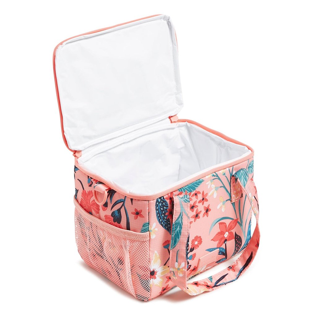 Vera Bradley  Lunch Cooler in Paradise Bright Coral