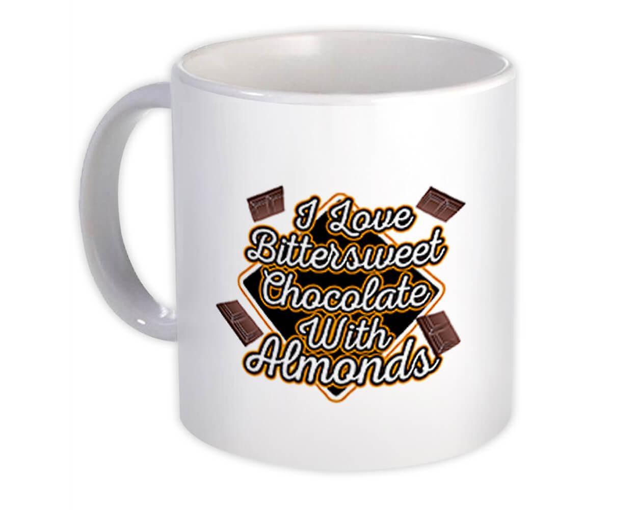 Gift Mug: I Love Bittersweet Chocolate Bars