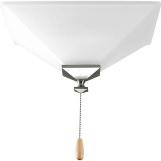 Progress Lighting North Park Collection 2-Light Unfinished Ceiling Fan Light Kit P2654-01WB