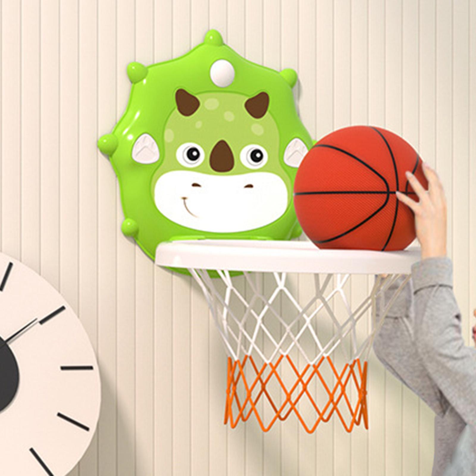 Mini Basketball Hoop Basketball Backboard Toy Basketball Toys for Door Adults Gifts Standard