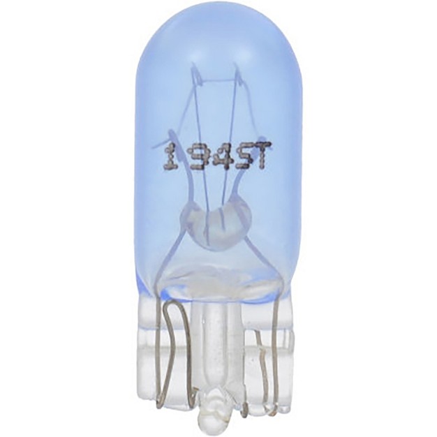 Sylvania 194 Silverstar High Performance Miniature Bulb contains 2 Bulbs