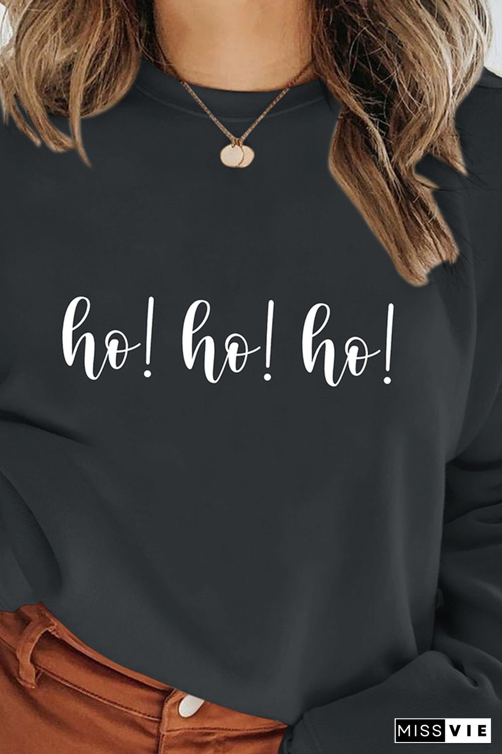 Ho ho ho, Santa Claus Sayings Sweatshirt Wholesale