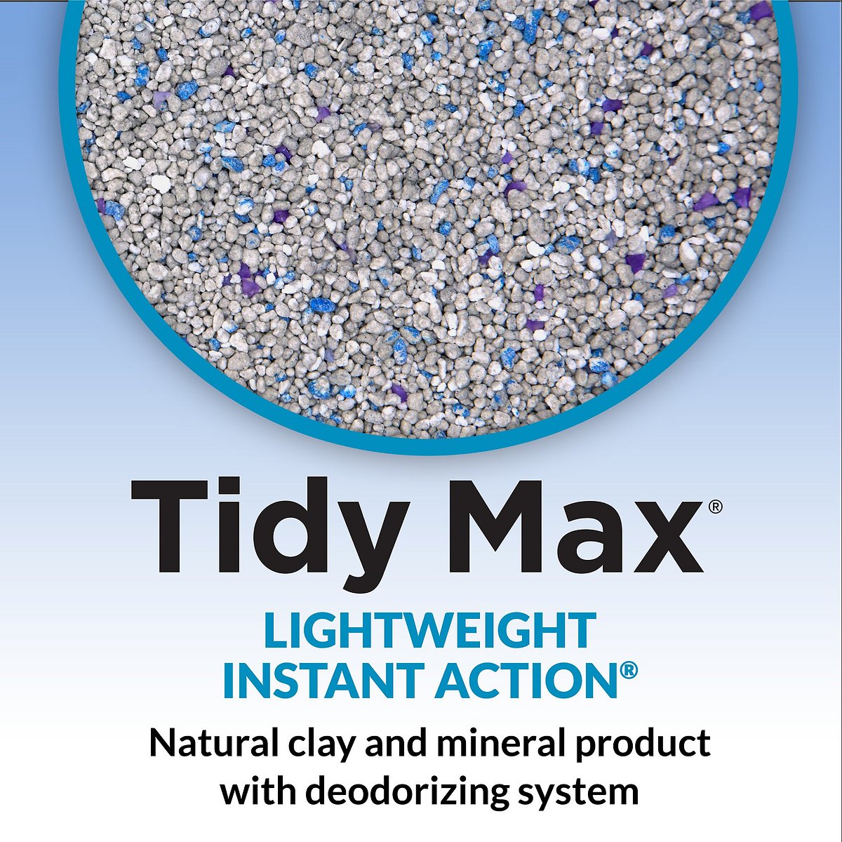 Tidy Max Lightweight Instant Action Scented Clumping Clay Cat Litter， 17 lb， Bundle of 2