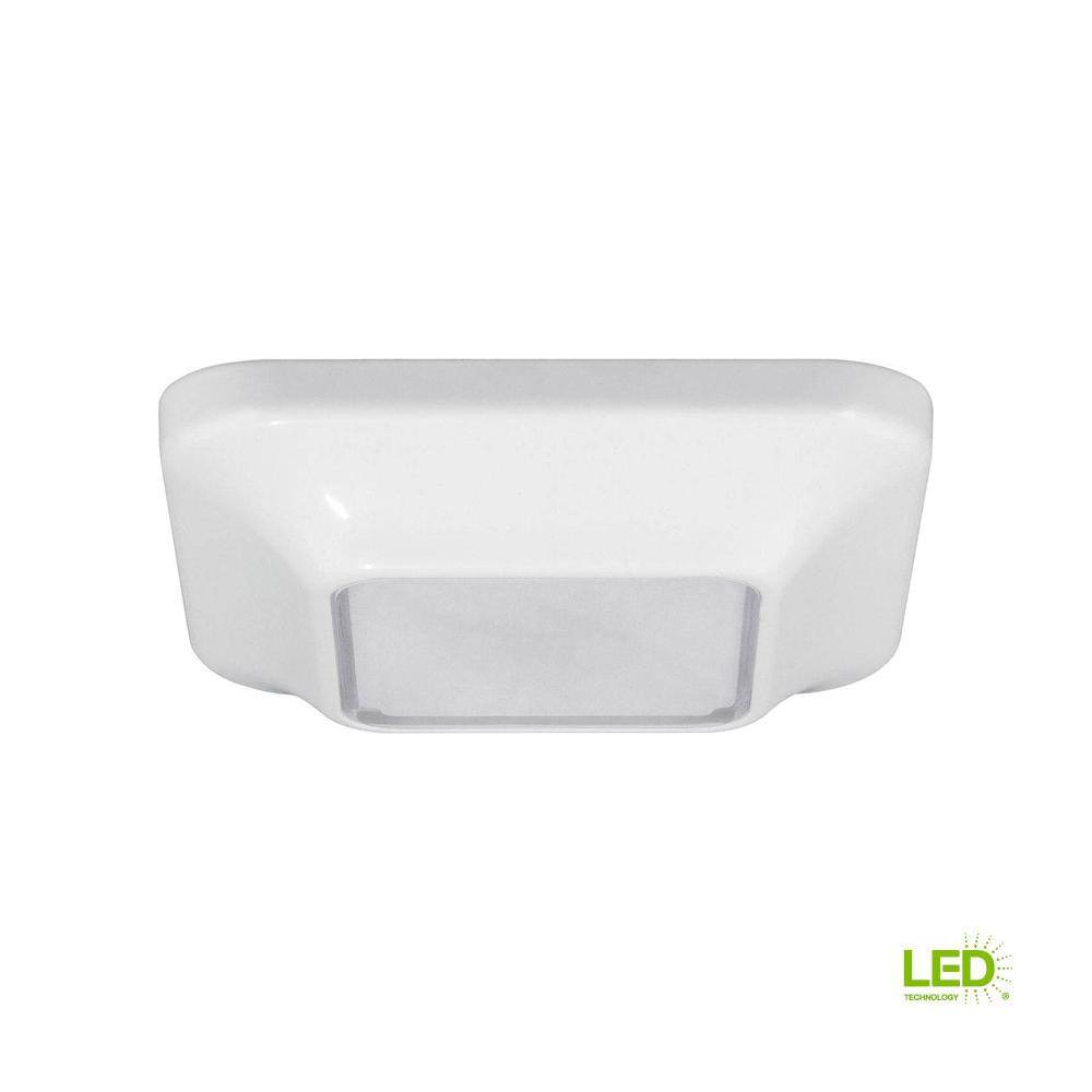 Progress Lighting 5-14 in. Square 1-Light Metallic Gray LED Surface Mount Light P8241-8230K9-AC1-L06