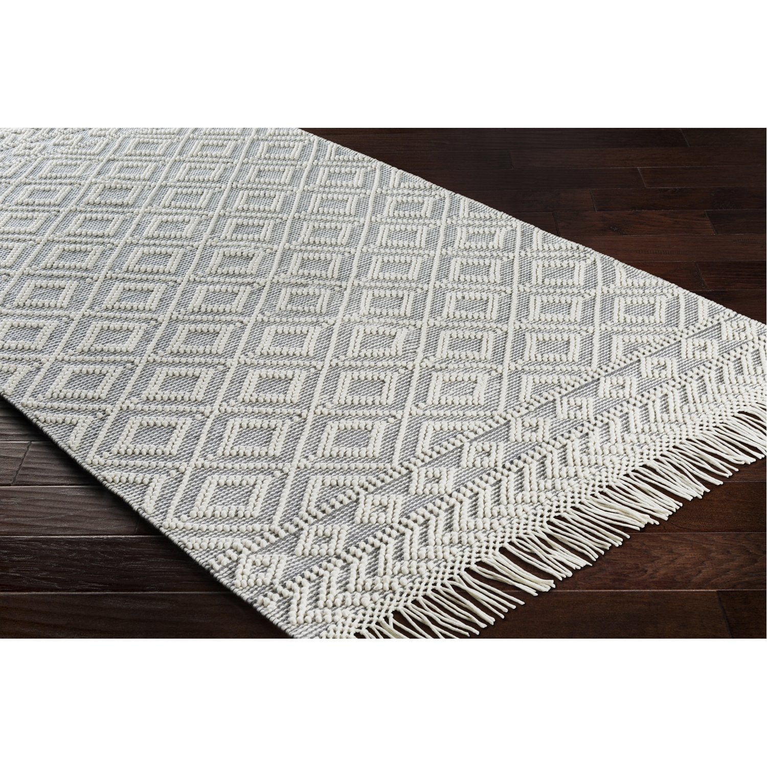 Farmhouse Tassels Hand Woven Rug