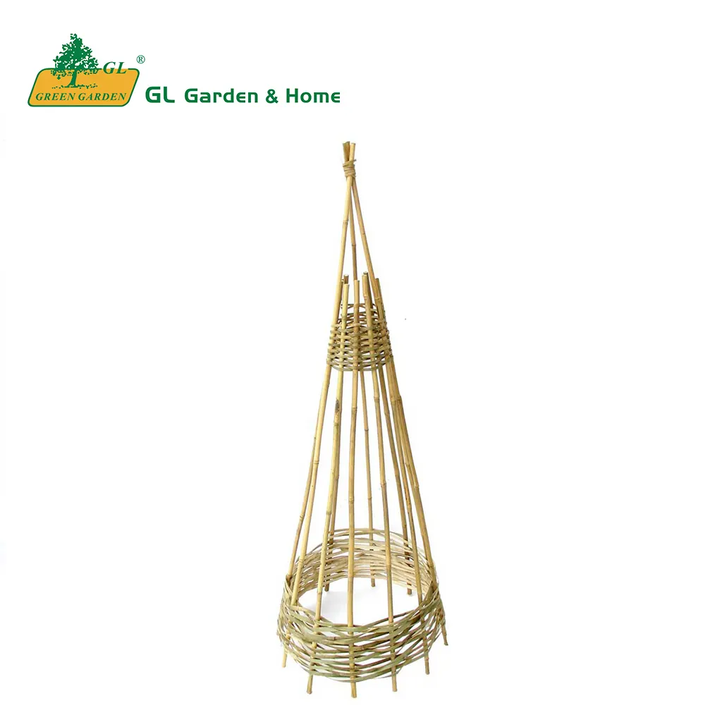 2020 Ins New Design  Hot sale s Selling High Quality Bamboo Wigwam / Bamboo Obelisk