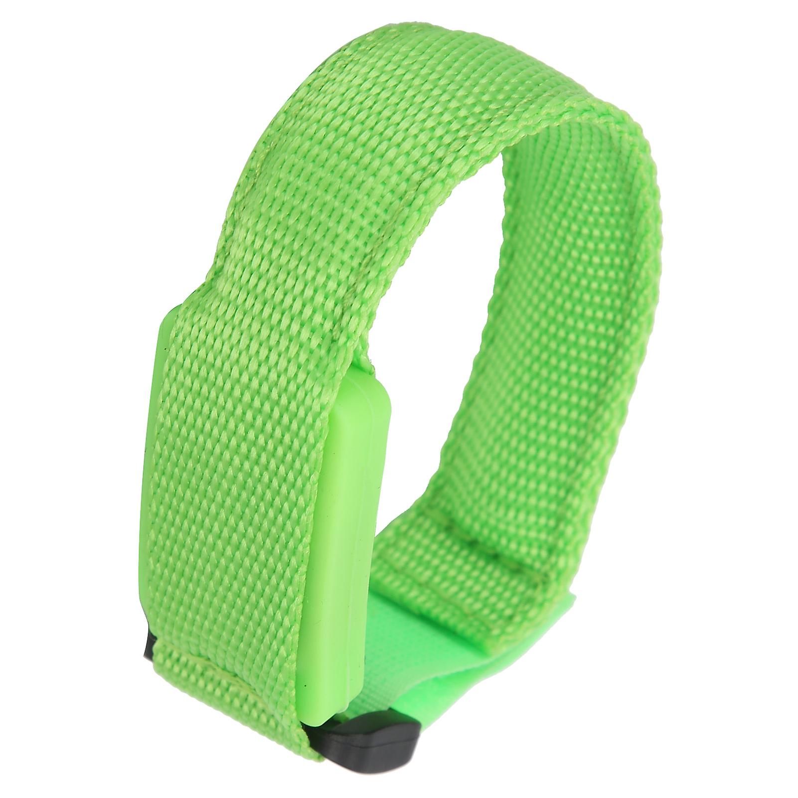 2cm Outdoor Night Running Light Armband Led Luminous Adjustable Wristband Cycling Braceletgreen