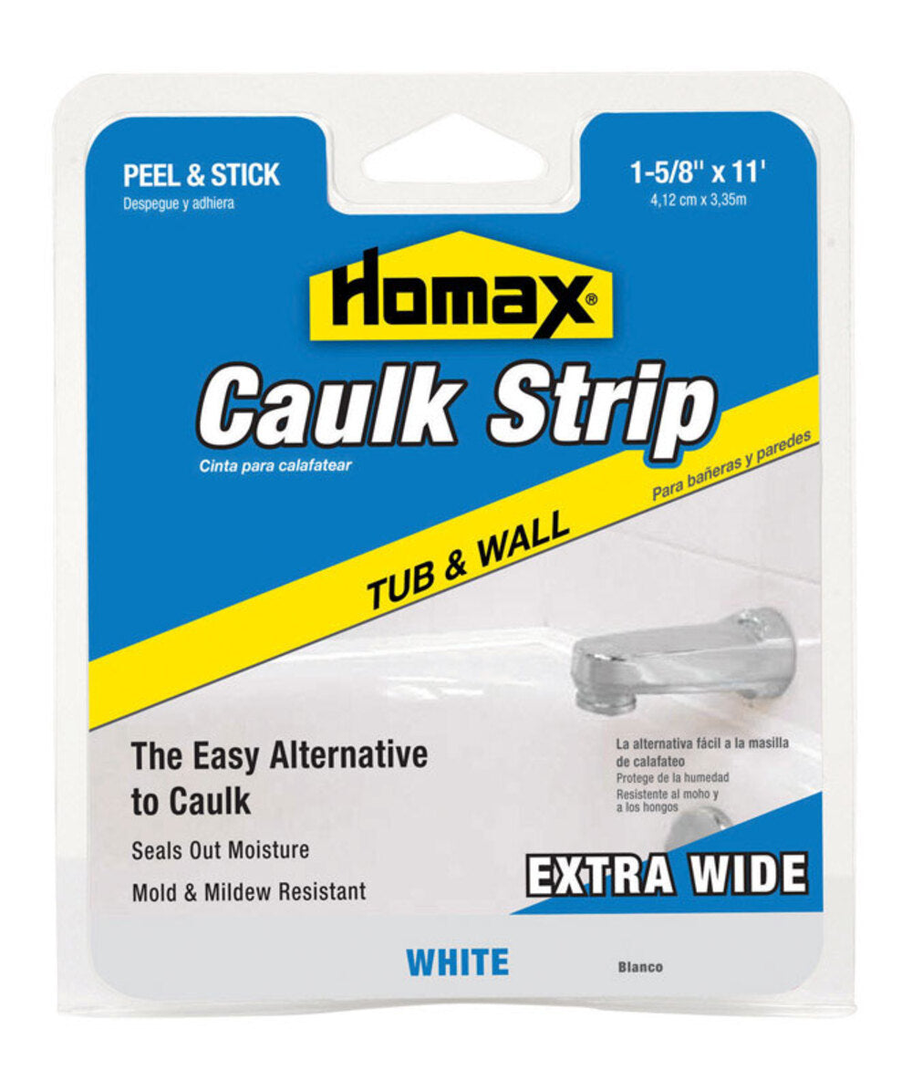 CAULKSTR TUB1-5/8X11'WHT