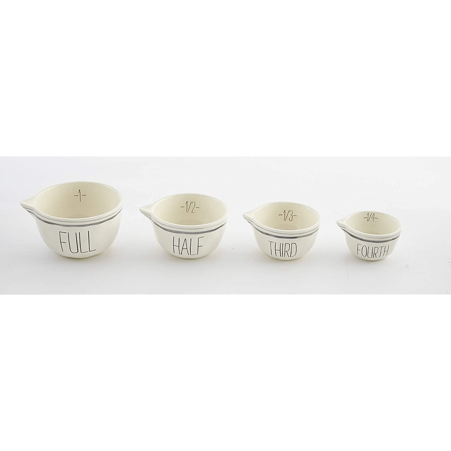 MUD PIE BISTRO MEASURING BOWL SET