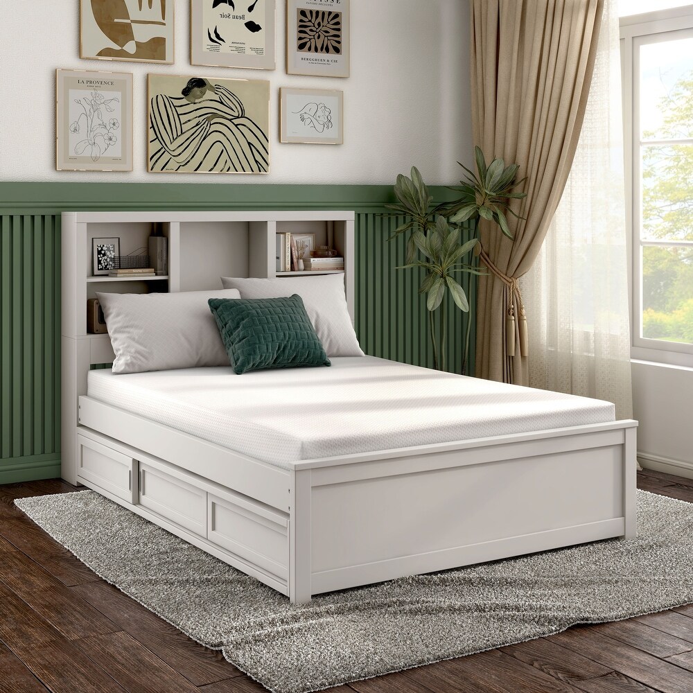 Nirvana Premium 8 inch Bamboo Charcoal Gel Infused Memory Foam Mattress in a Box and Fiberglass Free by Furniture of America