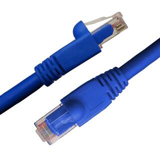 NTW 15 ft. Cat6a Snagless Unshielded (UTP) Network Patch Cable Blue 345-U6A-015BL