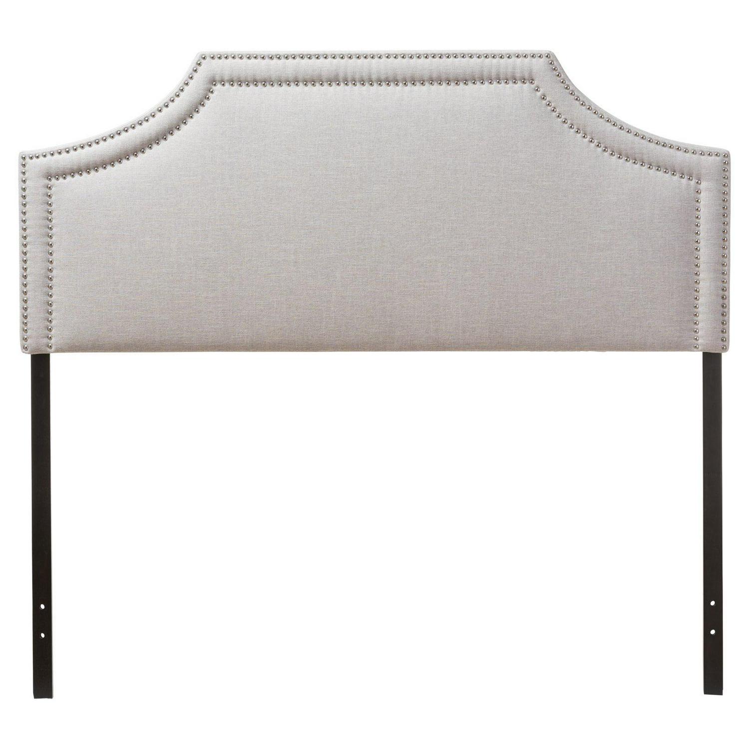 Baxton Studio Avignon U Modern and Contemporary Upholstered Headboard， Multiple Sizes and Colors