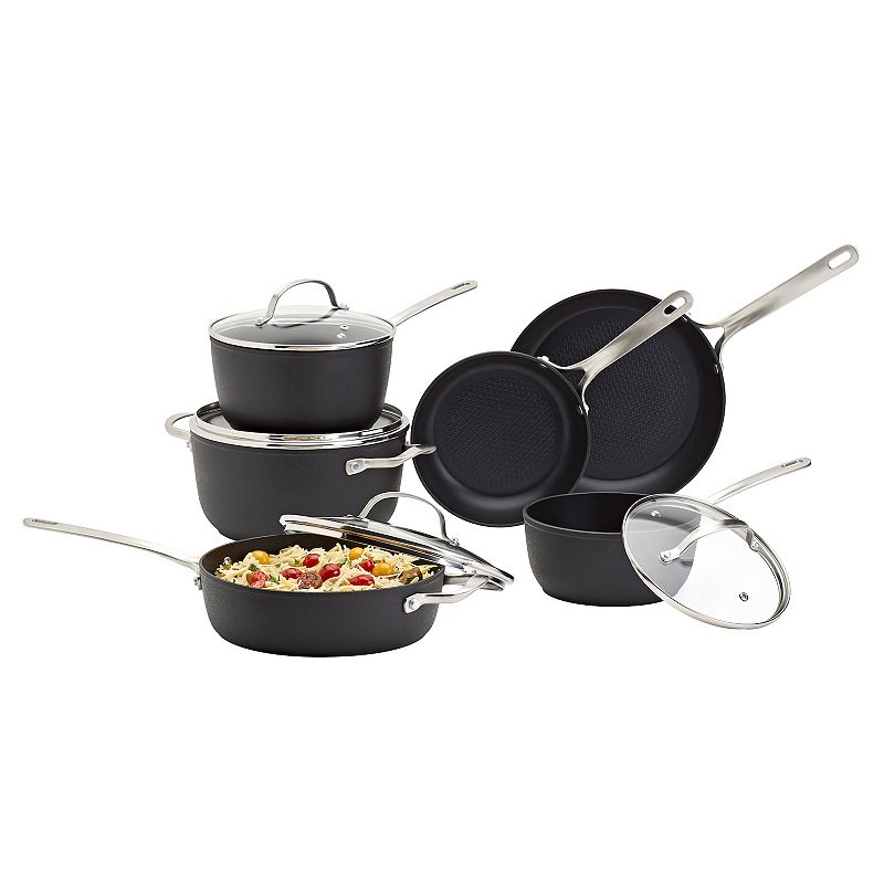 Frigidaire 10-pc. Forged Aluminum Cookware Set