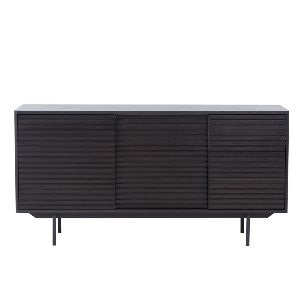 Williamspace 62.4 inch Modern Sideboard Console Table Buffet Storage Cabinet With Drawers