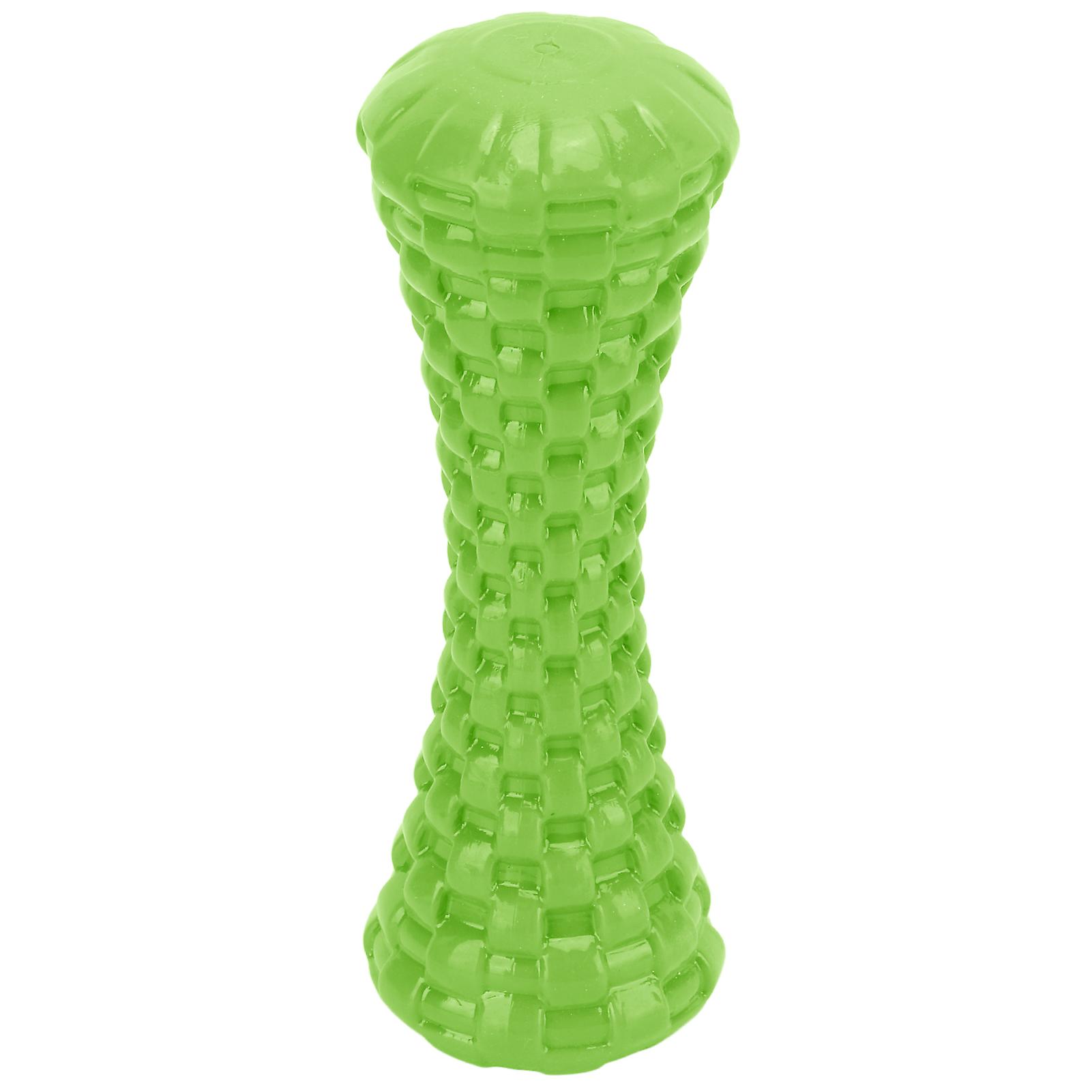 Dog Squeaky Toy Indestructible Tpr Teeth Cleaning Dog Chewing Toy For Medium Large Breedgreen