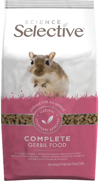 Science Selective Complete Gerbil Food， 1.54-lb bag