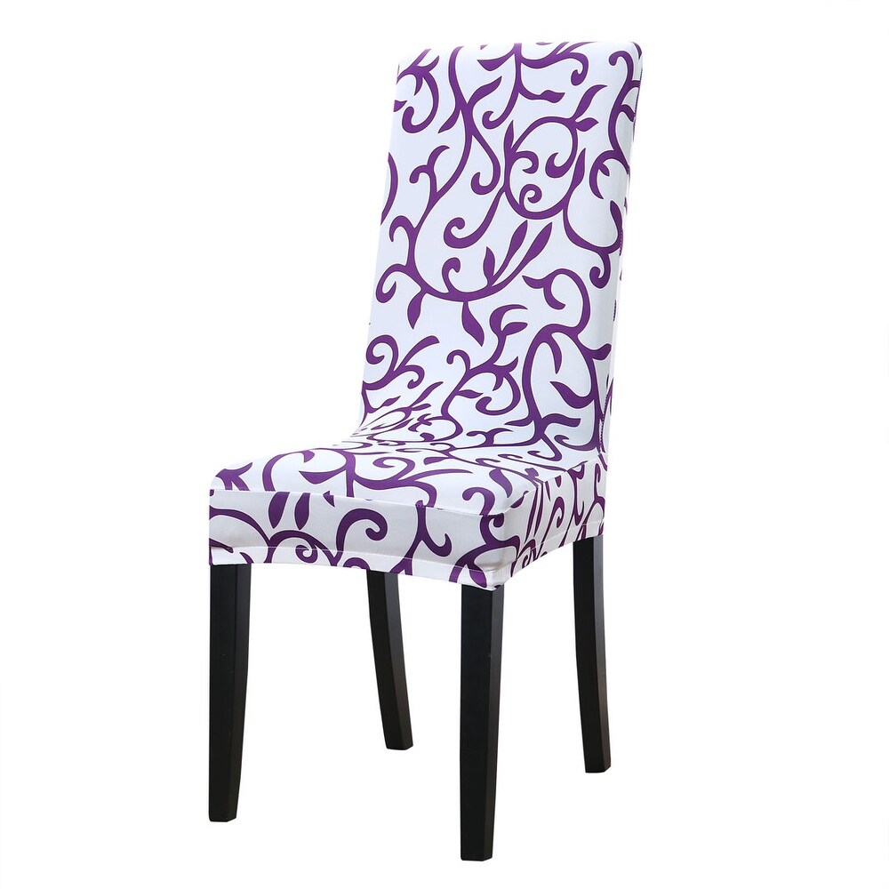 Stretchy Dining Chair Cover Short Chair Covers Washable Protector