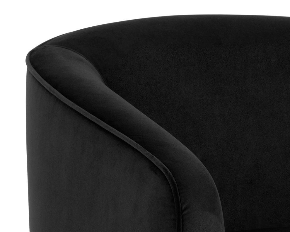 Hazel Swivel Lounge Chair   Contemporary   Armchairs And Accent Chairs   by Sunpan Modern Home  Houzz