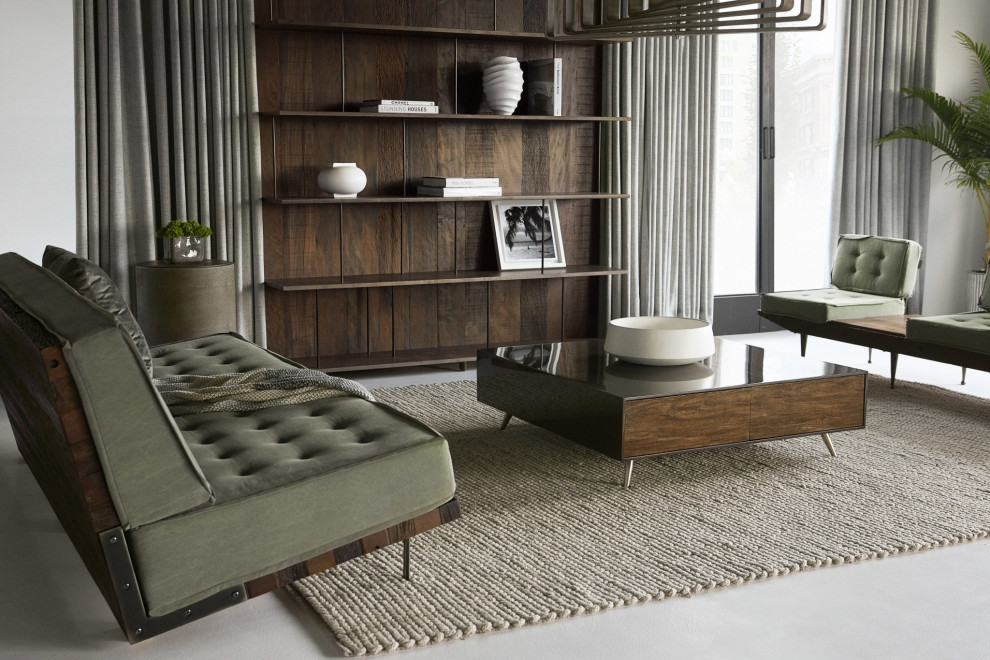 Zelena Coffee Table Square   Modern   Coffee And Accent Tables   by Virgil Stanis Design  Houzz