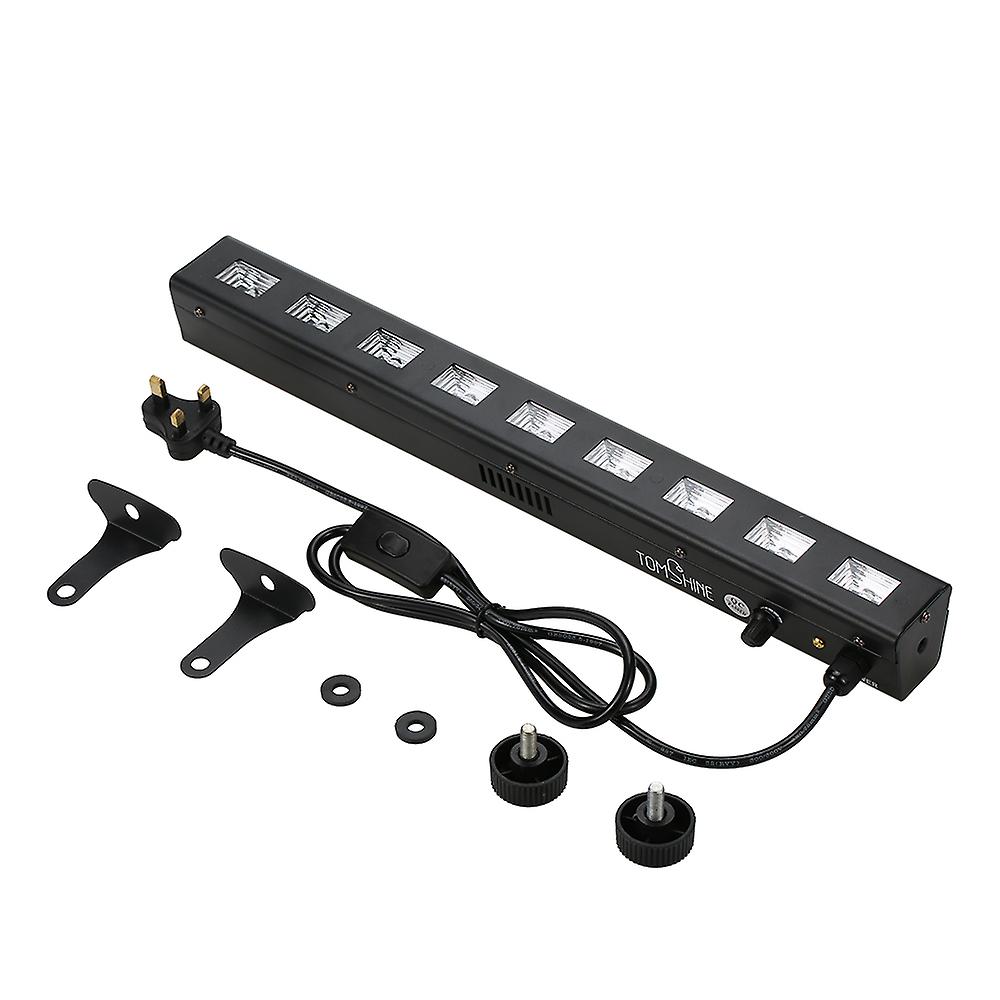 Tomshine Dimmable Led Uv Bar Black Light Lamp Fixture Portable High Bright 9leds Total Power 27w For Bar Club Party Restaurant Atmosphere Decoration N