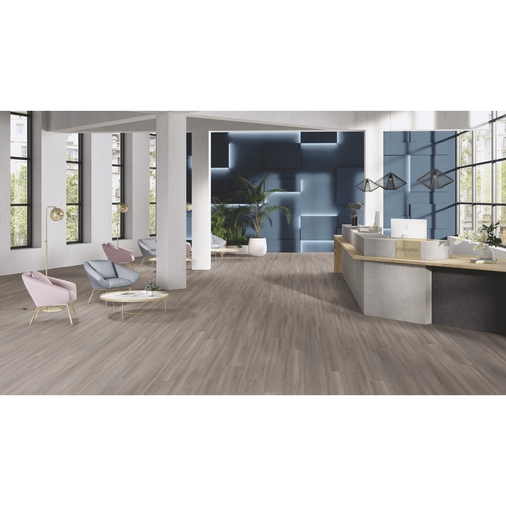 Industry Tile 8x48 American Oak Grey Luxury Vinyl Tile (20.02 Sq. Ft./Box)