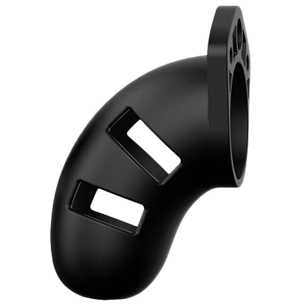 ManCage 20 3.5 Inch Silicone Cock Cage in Black