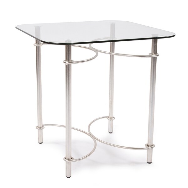 Allan Andrews Square Side Table with Stylized Arched Details