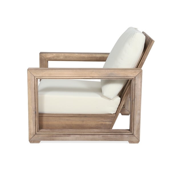 Westchester Acacia Wood Chat Set by Christopher Knight Home - Overstock - 31449809