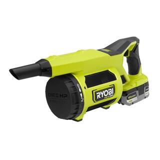 RYOBI ONE+ HP 18V Brushless Cordless Jobsite Hand Vacuum Kit with 4.0 Ah HIGH PERFORMANCE Battery and 18V Charger PBLHV701K