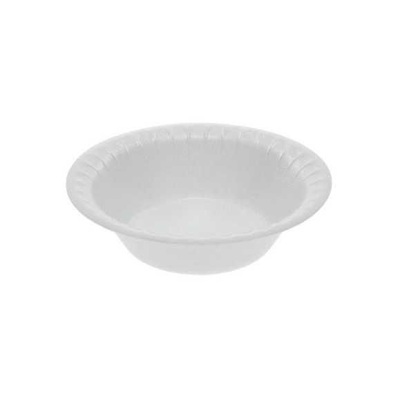 Pactiv YTH100040000 Round Non Laminated Foam Bowl ...