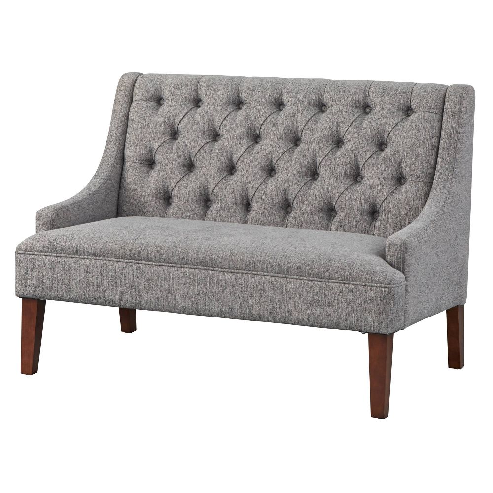 angelo:HOME Loveseat - Melina (grey)