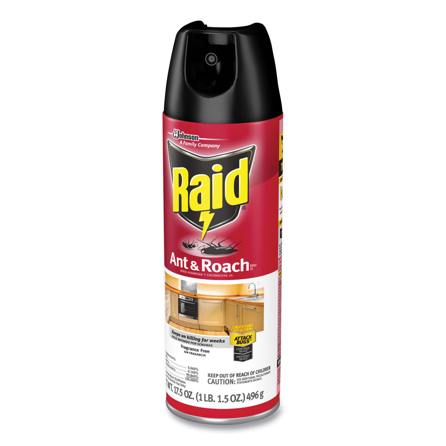 Fragrance Free Ant and Roach Killer by Raidandreg; SJN333822