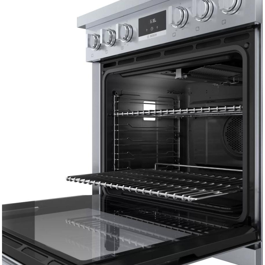 Bosch 30-inch Freestanding Gas Range with Convection Technology HGS8055UC