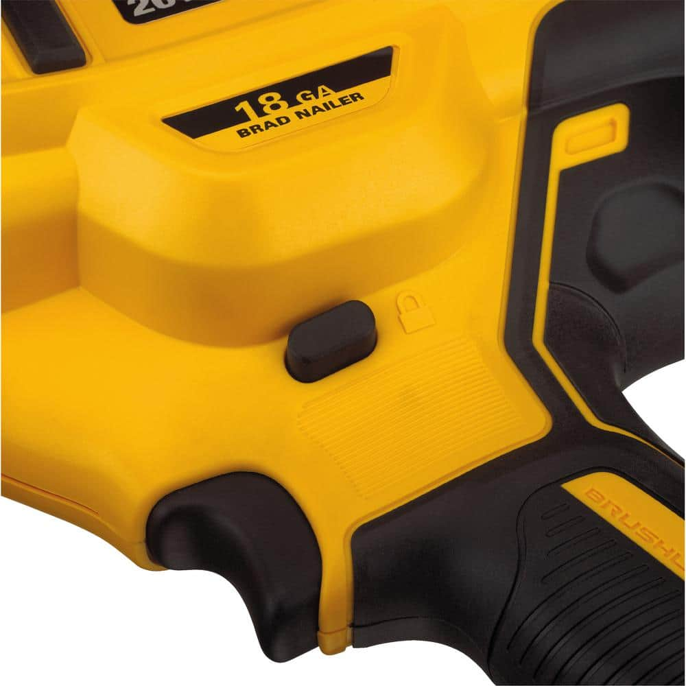 DEWALT 20V MAX XR Lithium-Ion Cordless 18-Gauge Brad Nailer (Tool Only) DCN680B