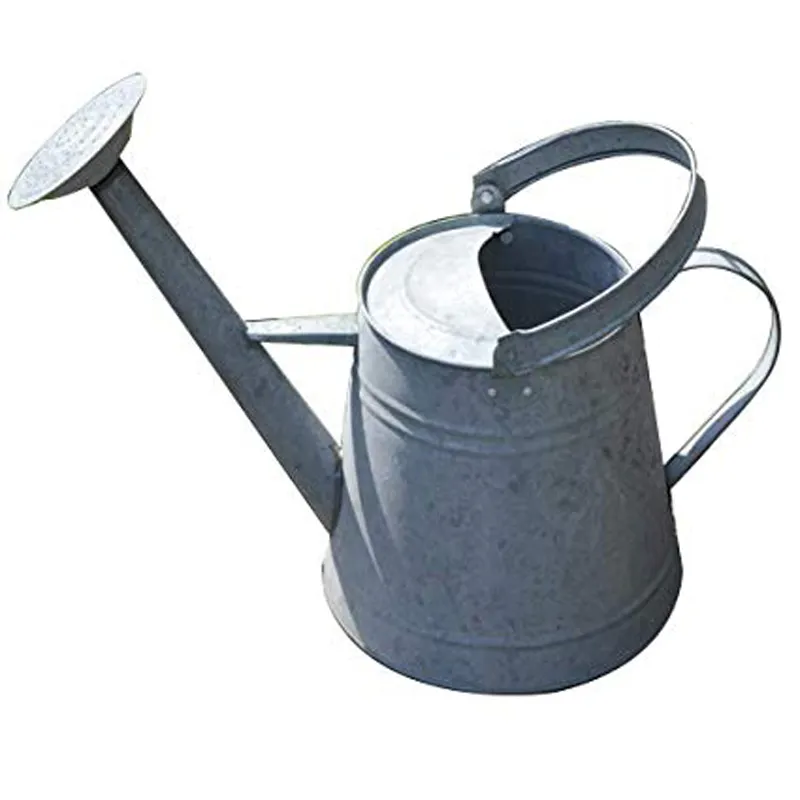 Metal Watering Cans Customized Capacity Logo Wholesale Garden Accessories Stainless Steel Iron Galvanized for Watering