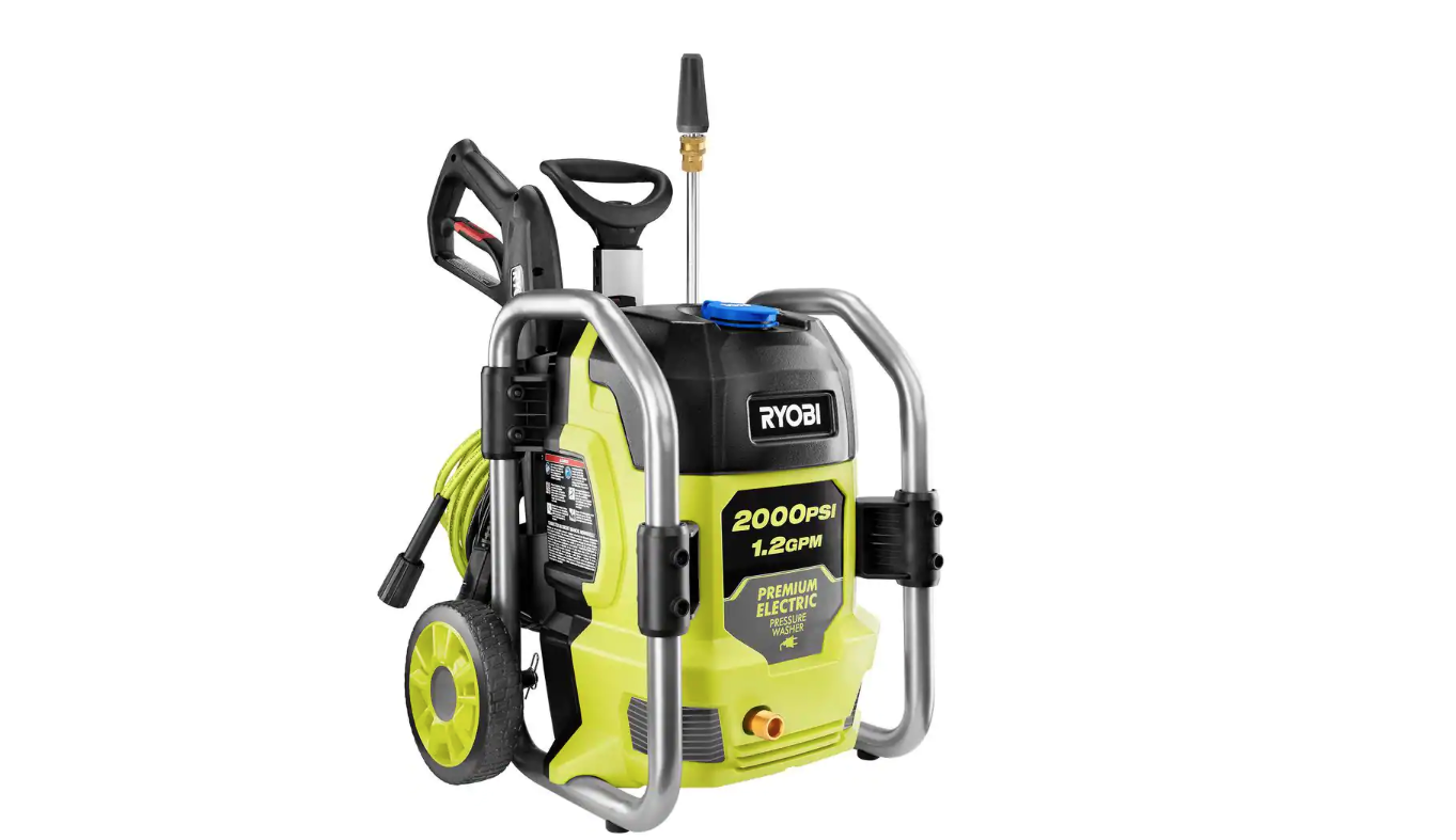 RYOBI RY142022VNM 2000 PSI 1.2 GPM Cold Water Electric Pressure Washer