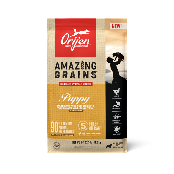 High Protein Amazing Grains Puppy Dry Dog Food;