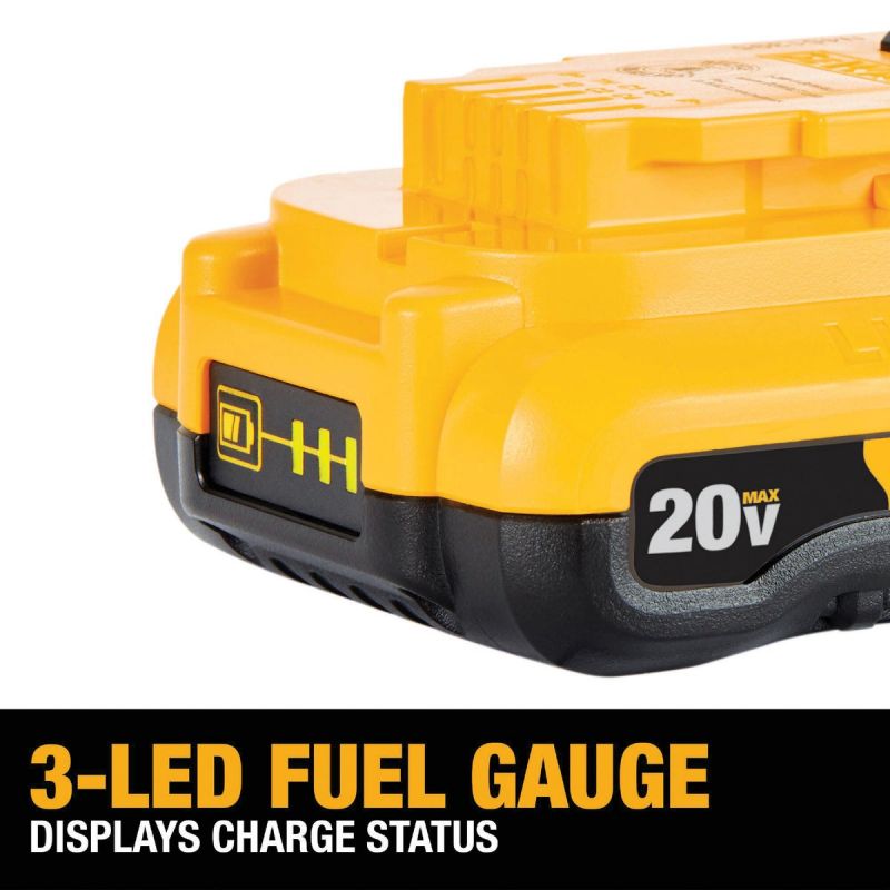 DW 20V Compact Lithium-Ion Tool Battery