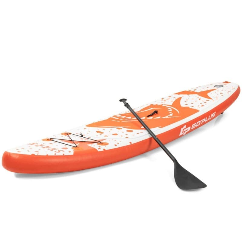 11 Ft Inflatable Stand up Paddle Board with Backpack Aluminum Paddle Pump