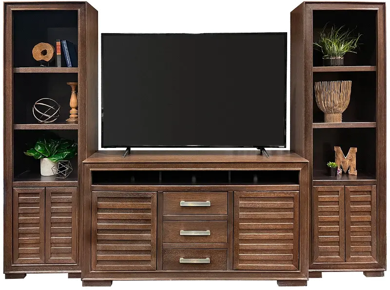 Avalon Tobacco Brown 62 Entertainment Center