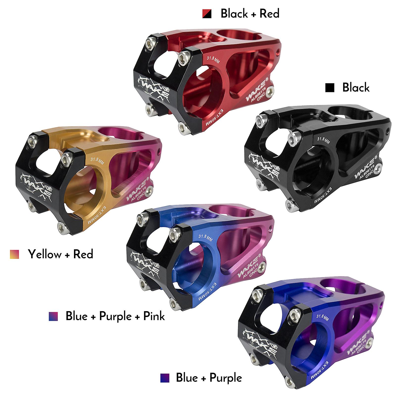 Bicycle 31.8mm Stem Bike Short Handlebar Stem Aluminum Alloy Bike Fitting For Mountain Bike Road Bike No.208760