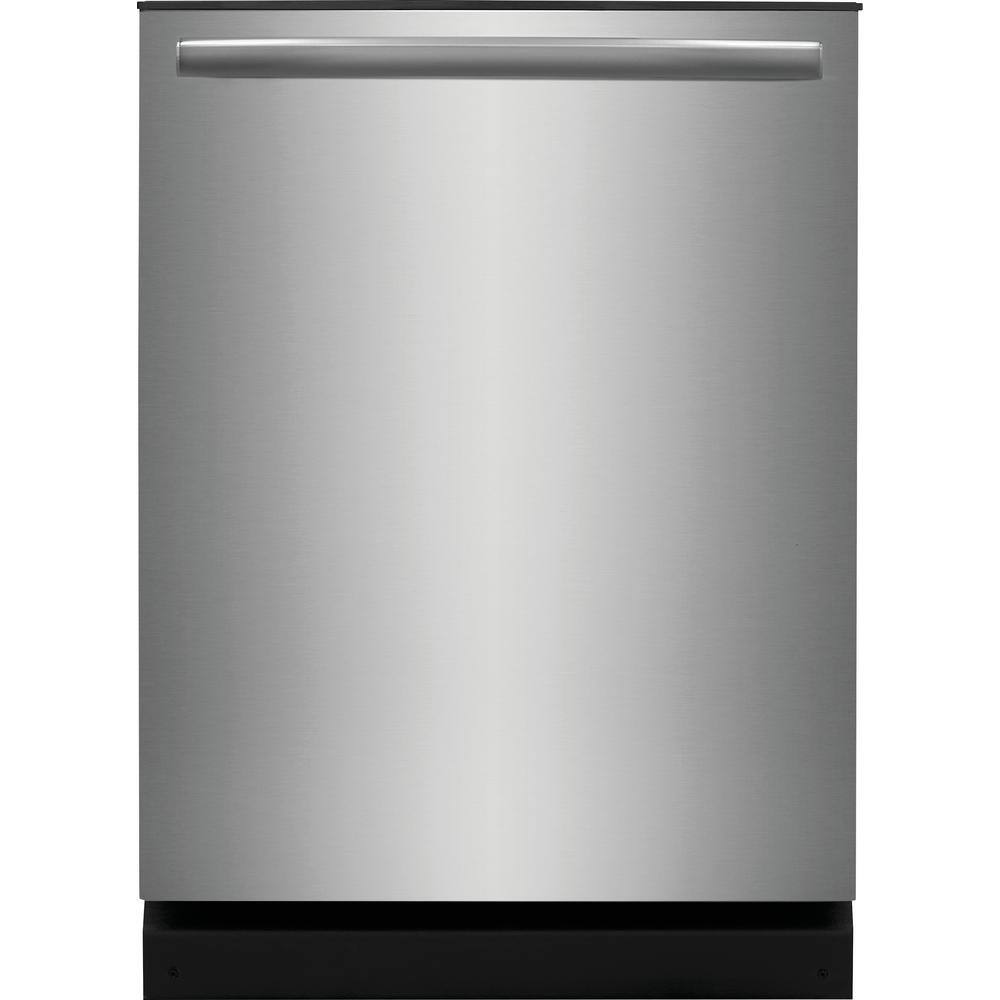 FRIGIDAIRE GALLERY 24 in. in Stainless Steel Built-In Tall Tub Dishwasher GDPH4515AF