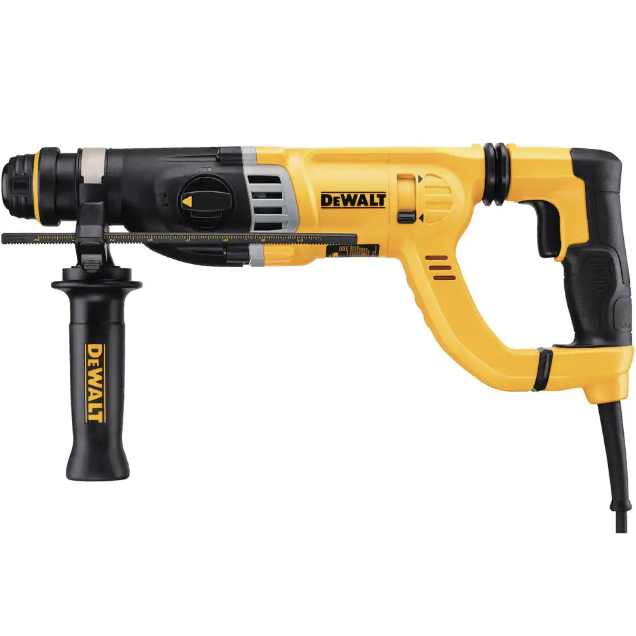 Dewalt 8.5 Amp 1-1/8 in. Corded SDS-plus D-Handle Concrete/Masonry Rotary Hammer Drill Kit